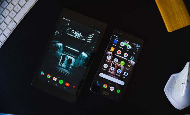 Europe Home - black android smartphone displaying home screen