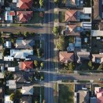 Neighborhood - top-view photography of houses at daytime