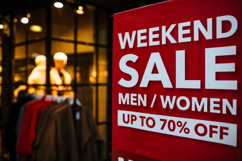 International Sale - Weekend Sale signage