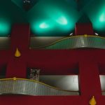 Asia Investment - Illuminated lights on modern architectural tower