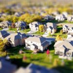 Neighborhood - High Angle Shot of Suburban Neighborhood