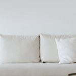 Home Auction - White Couch on Wooden Floor